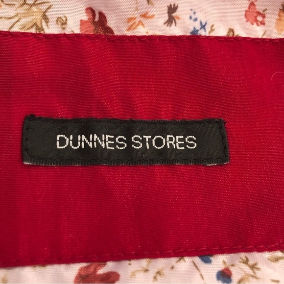 Dunnes Stores Red Parka Jacket Trench Rain Coat Mid-Length Lined Size 16-18 XL - Picture 4 of 14